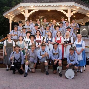 Bavarian Musikmeisters band photo